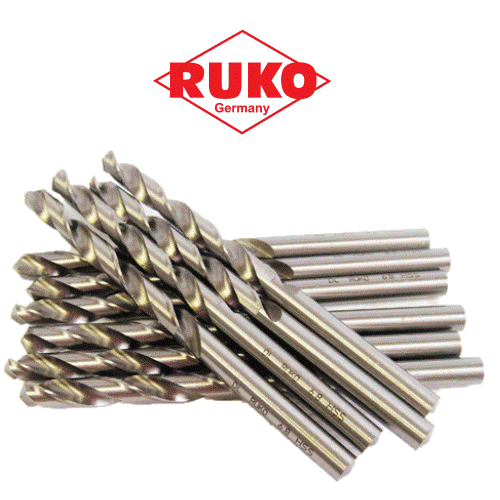 Ruko hss drill bits